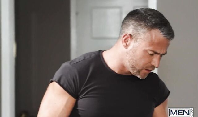 DUDES - Colby Melvin Catches His BF Michael Boston In Couch With Damien White & Joins For A trio-way