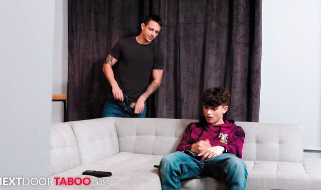 NextDoorTaboo - Youngster Discovers That Crimson-Super Hot Stebro Is A Lovemaking Industry Starlet, Rip Up & Deep-Mouth -