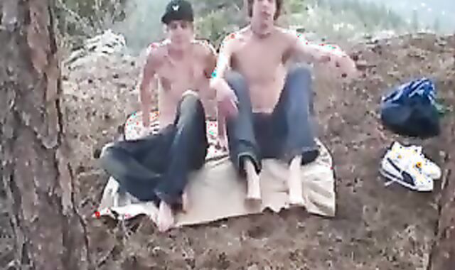 Straights Go gay For discharge