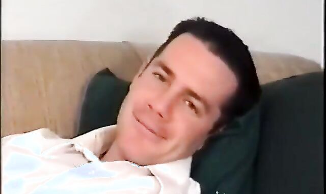 Straight man get tempted Worshipping His costume Shoes