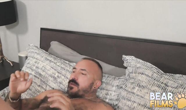 BEARFILMS Latino Bear Alessio Romero Breeds Riley Mitchel