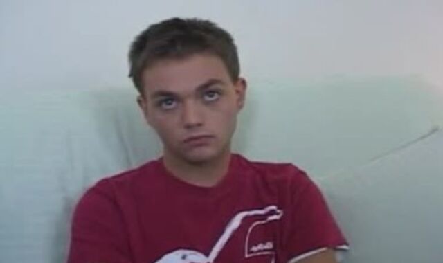 slightly barely legal age teenager (eighteen+) Homosexual-For-Pay man chowder homo Taking Off Their Tee-Tee-Shirts They one as well as the other Stood Up