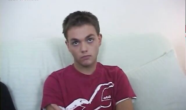 slightly barely legal age teenager (eighteen+) Homosexual-For-Pay man chowder homo Taking Off Their Tee-Tee-Shirts They one as well as the other Stood Up