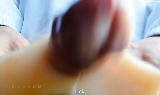 STUD boinked condom masturbator introducing fagot