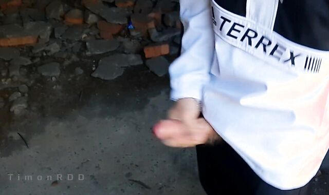 STUD boinked condom masturbator introducing fagot