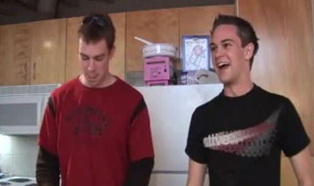 messy College Age boyz Have Joy With Each Other