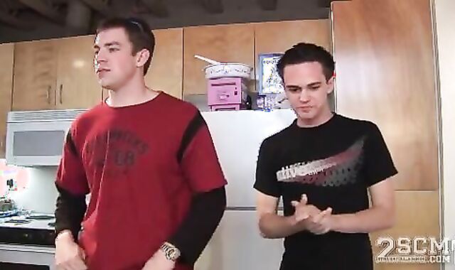 messy College Age boyz Have Joy With Each Other