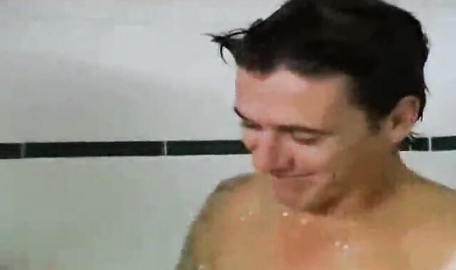 two Straight Aussies Experimenting