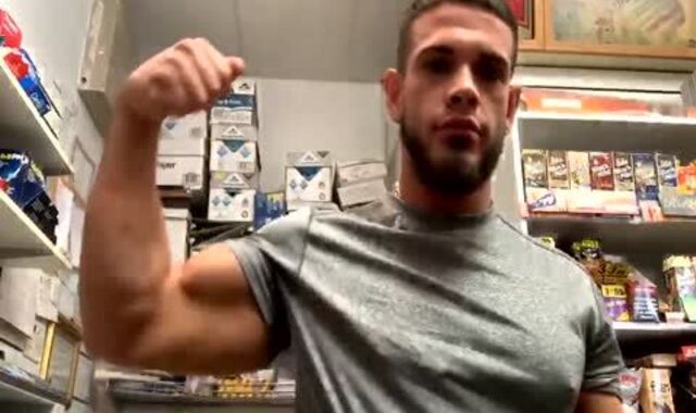 tastey ARAB fellow CUMS AT WORK(GAS STATION) succulent AF!!!