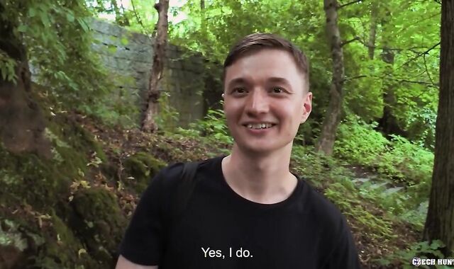 BIGSTR - Twinky Tourist Hitchhikes & Agrees To Pummel A Stranger In The Park For A Ride To Town