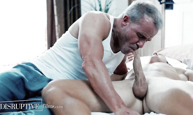 Helpful Step-Father Assists Injured Sonny-In-Law in Showering & Getting Off - DisruptiveFilms