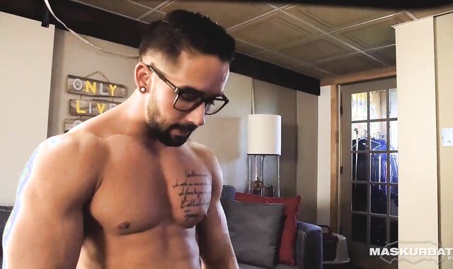 Maskurbate - Ultra-Kinky Educator Zack Lemec Solo Masturbate