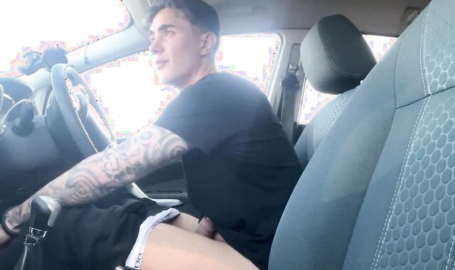 Fapping in the carpark