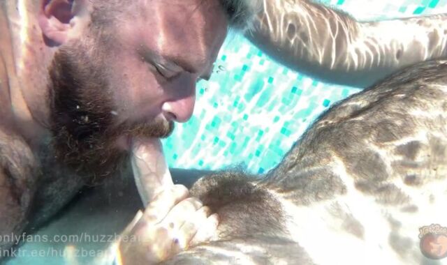 underwater hook-up in the pool with speeods