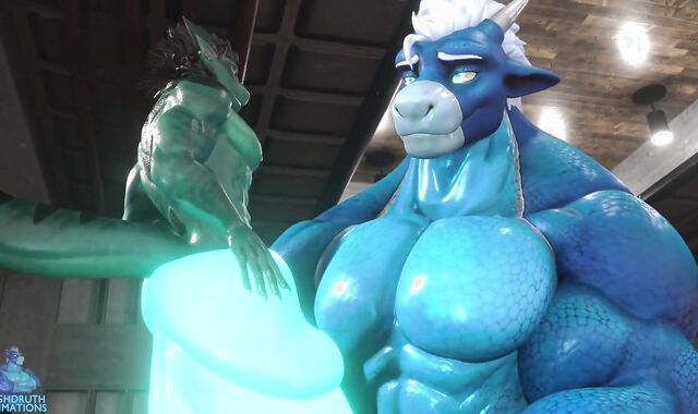 Dick Greedy, Druth Guy Meat Vore Growth Toon