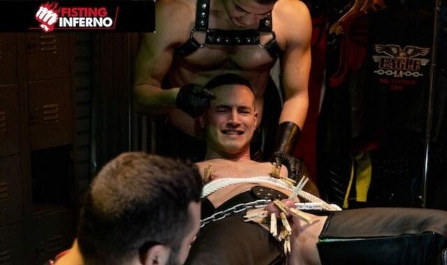 FistingInferno - Victim Breezy Derek Box Deliciously Dominated By Hunks & Creampied