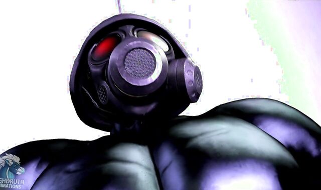 Muscle Latex Drone Sir Growth Worship Cartoon