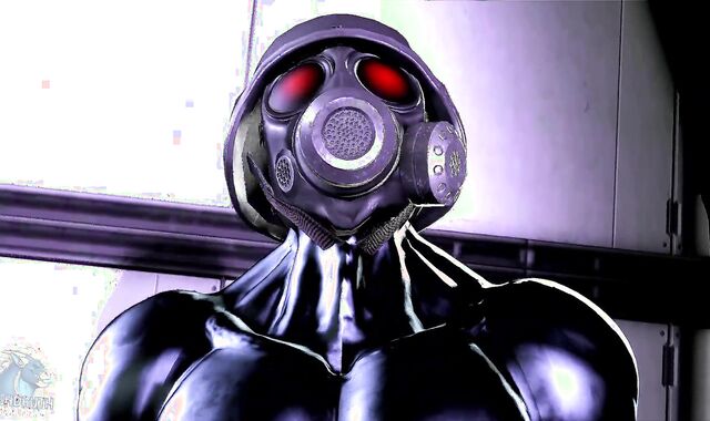 Muscle Latex Drone Sir Growth Worship Cartoon