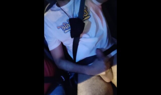 Public Jerking Off In a Taxi On The Streets Of Medellin City Got Caught Multiple Times