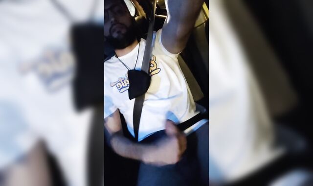 Public Jerking Off In a Taxi On The Streets Of Medellin City Got Caught Multiple Times