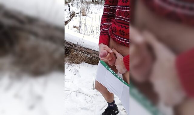 forearm-job in the woods