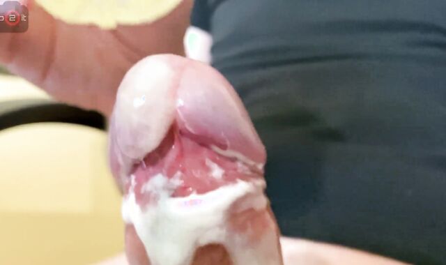 Boy Cumming 2 times with Fleshlight while Dirty Chatting and Screaming - Close up Monstrous Wood Ejaculation - 4K