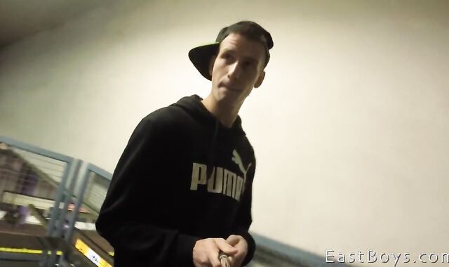 Milking In the subway and hand-job - Thomas Fiaty