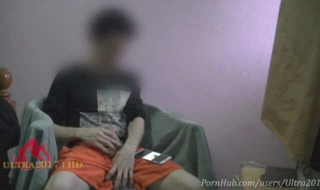 Deep-Sucking Straight classmate while see pornography