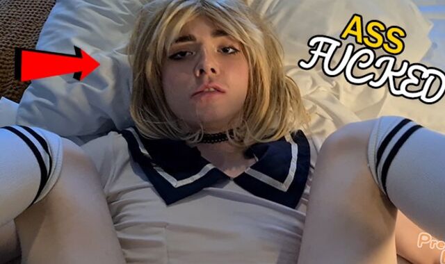 BOYFRIEND destroys my youthful femboy rump and makes me yell - prettyboi2000x