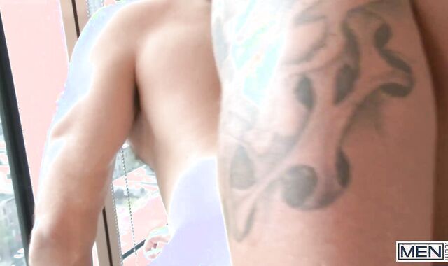 FOLKS - Jimmy Fanz Revels Every Second Of This Date As He Rides Adam Bryant's Fat Spunk-Pump