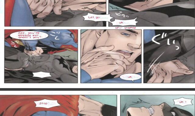 Superman x Batman Comic - Yaoi Manga Porno Homo Comic Toon Toon