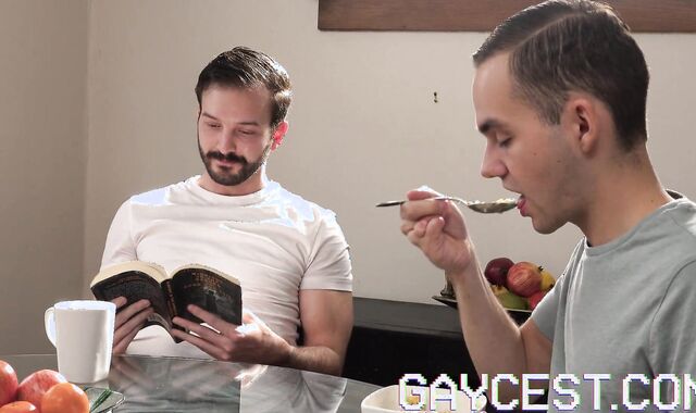 Gaycest - daddy eats sons-in-law donk for breakfast