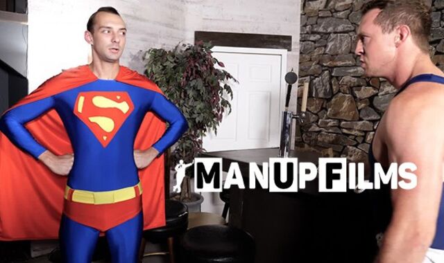 ManUpFilms Superman vs The Fucky-Fucky Wrangler Costume Have Fun