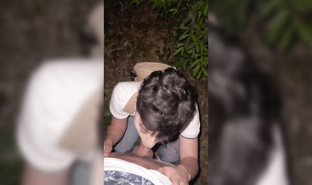 Stunning faggot has smash-a-thon in public with a curious hetero with a yam-sized hard-on completes off inside his supah-lovely booty