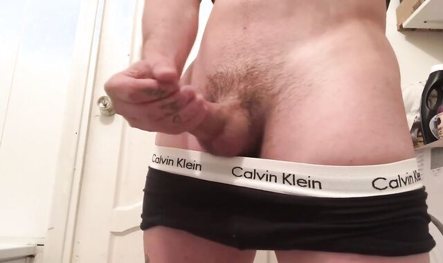 A young guy саme from school and jizm in the bathroom thinking about his classmate