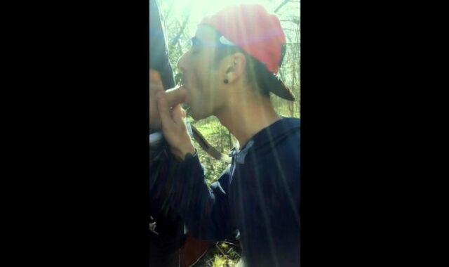 gargles faggot-for-pay old beefstick ,guzzles elderly cum and jacks off at public