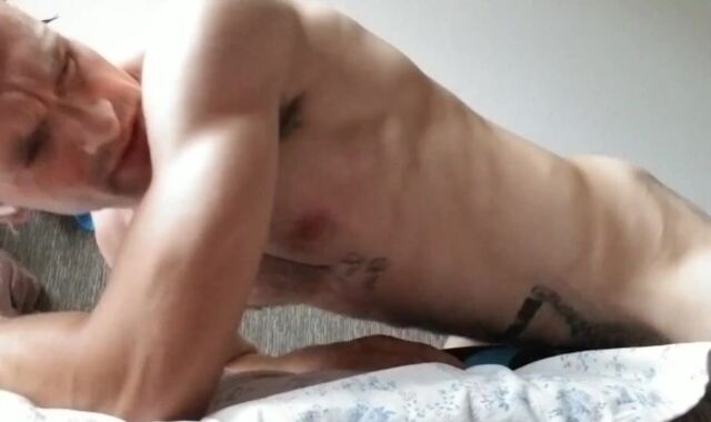 pummeling in bed smashing pose