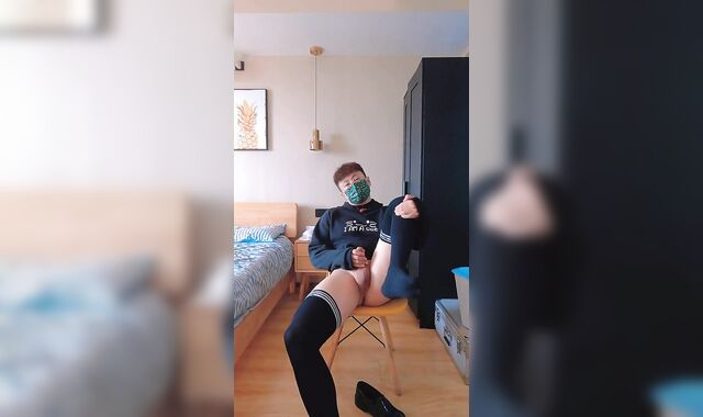 This time it's a kitty costume