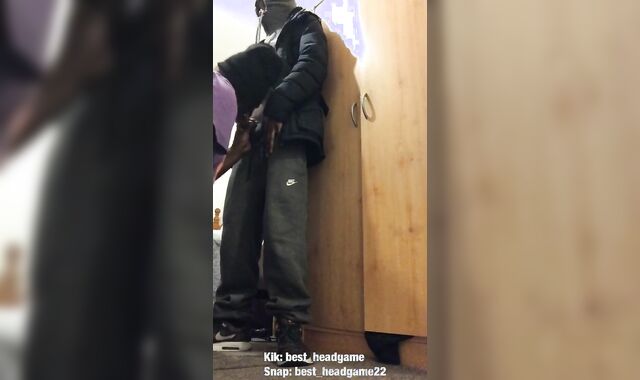 Sexy 19 yo Brixton roadman getting head