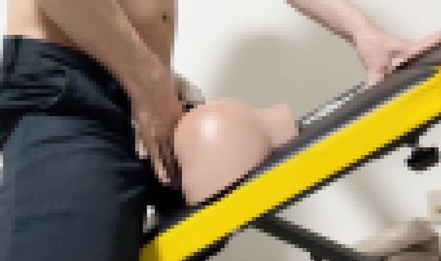 I started practicing hump with an artificial puss of male.