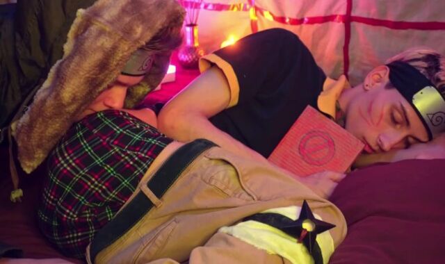 Naruto and Kiba (HotDogsStudio)