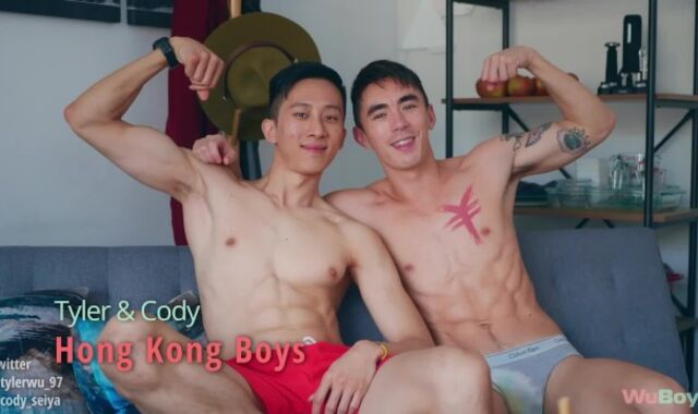 Chinese stepbrothers muscle adore and no protection penetrate... he guzzles.