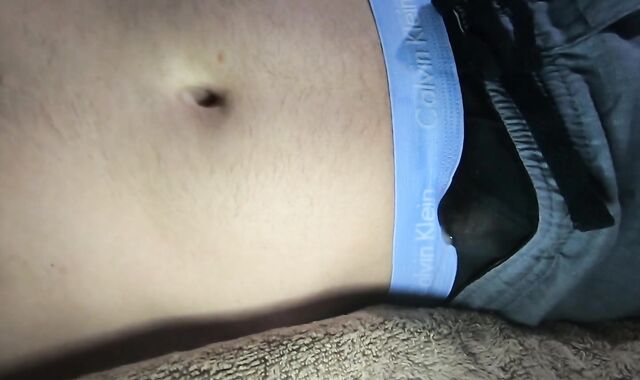 Moist Fantasy Lots of PreCum and two Pop-Shots CK Undergarments Forearms Free-For-All-For-All