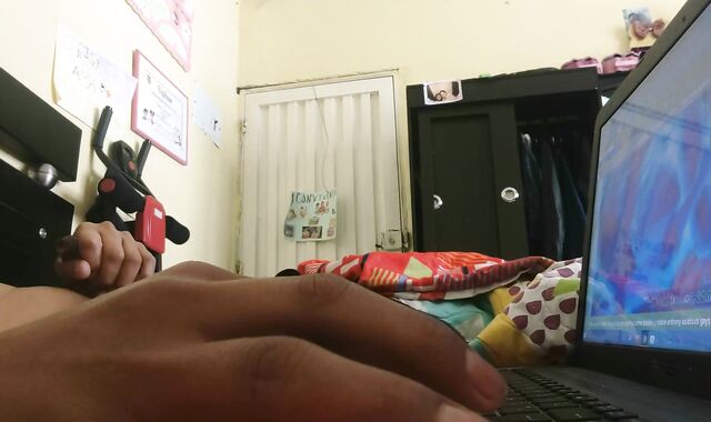 I fap off while observing hard-core at home when I'm alone