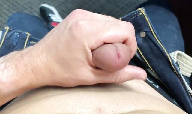 RISKY: Using Jizm as Lube to Jack Off at Work - Ruined Ejaculation + Spunk Have Joy