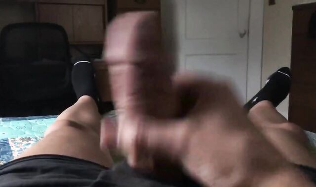 Jerking In Adidas Pants and Socks