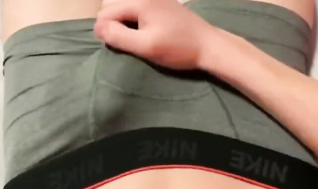 Mischievous nutting in lingerie