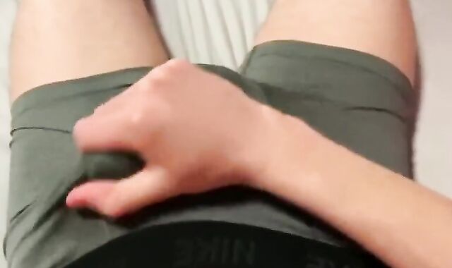 Mischievous nutting in lingerie