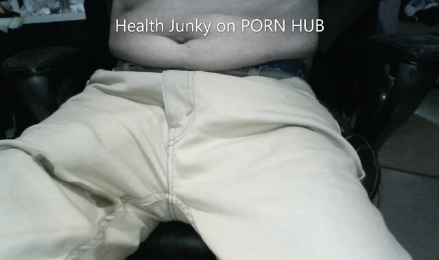 Cum Through Jeans Arms Free-For-All-For-All. Lots of Precum