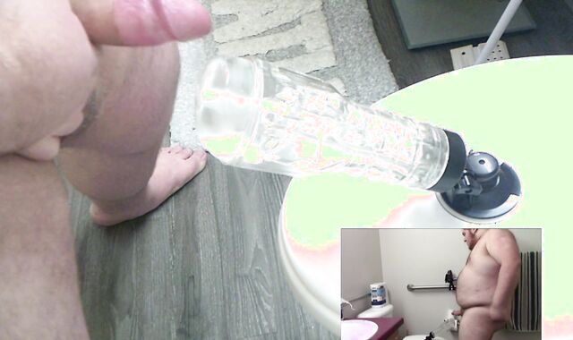 Massive Stud Gets Back To Rutting Mountable Fleshlight